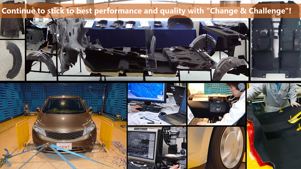 Continue to stick to best performance and quality with "Change & Challenge"!